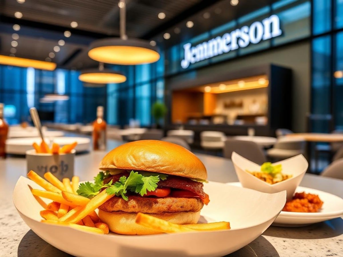 What's on the menu at JPMorgan's new headquarters