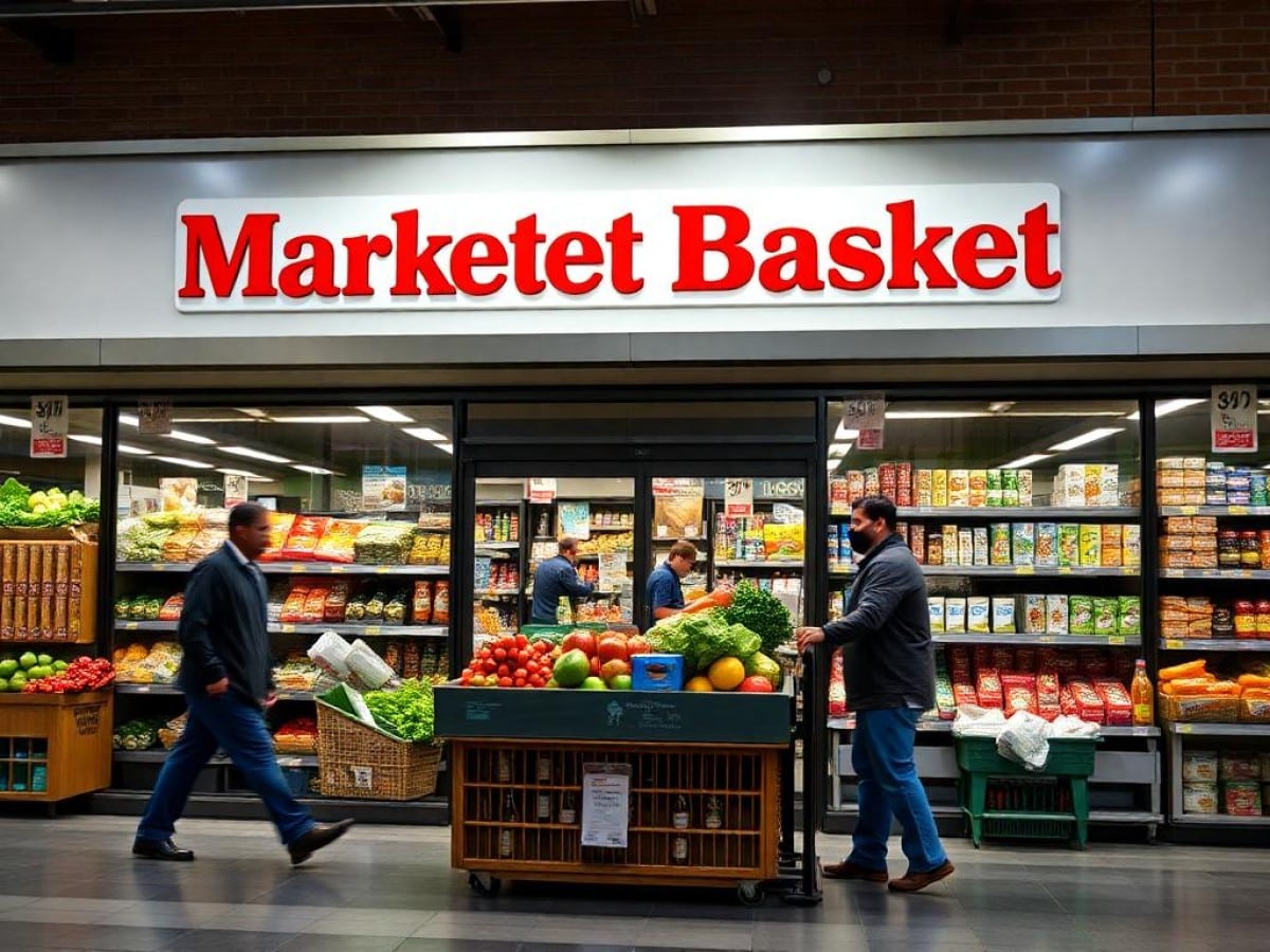 New England grocery chain Market Basket used a court order to bar 2 ousted executives from its stores