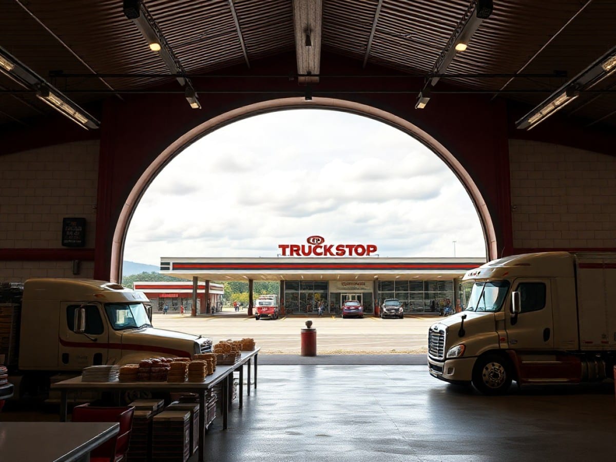 How the world's largest truck stop makes 350,000 meals a year