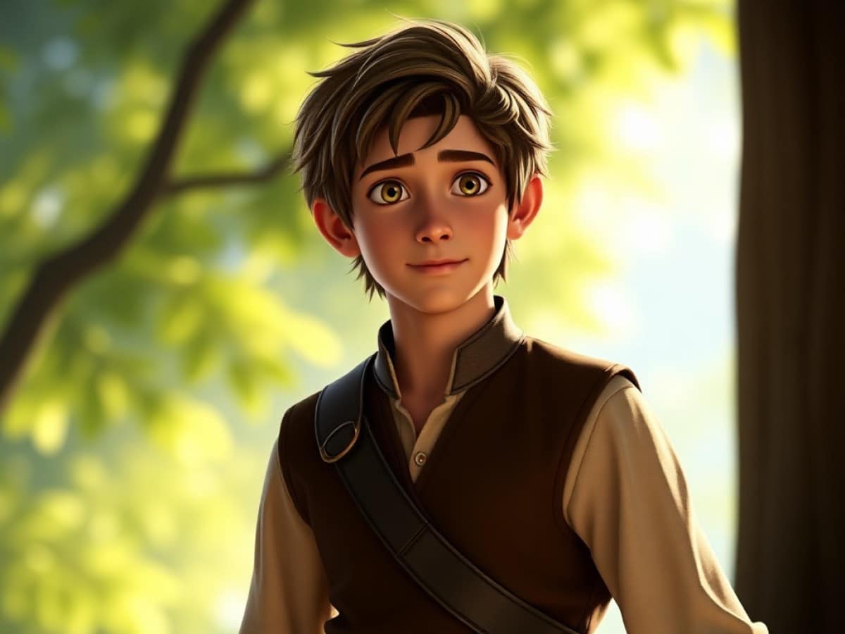 Tangled's Live-Action Star Milo Manheim Debuts Flynn Rider's Smolder For Disney Remake