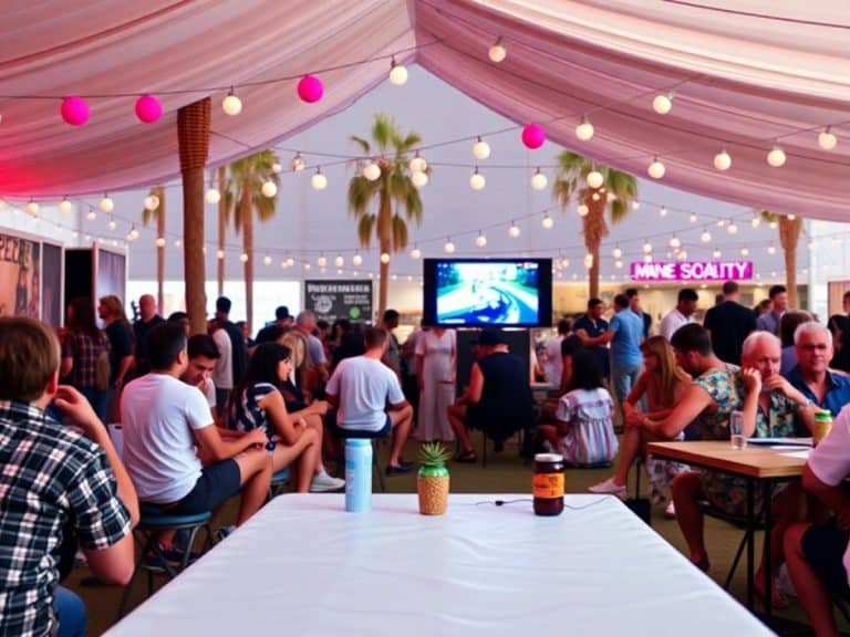 I spent the day at 'Substack Coachella,' which was full of panels, partying, and old-school magazine vibes