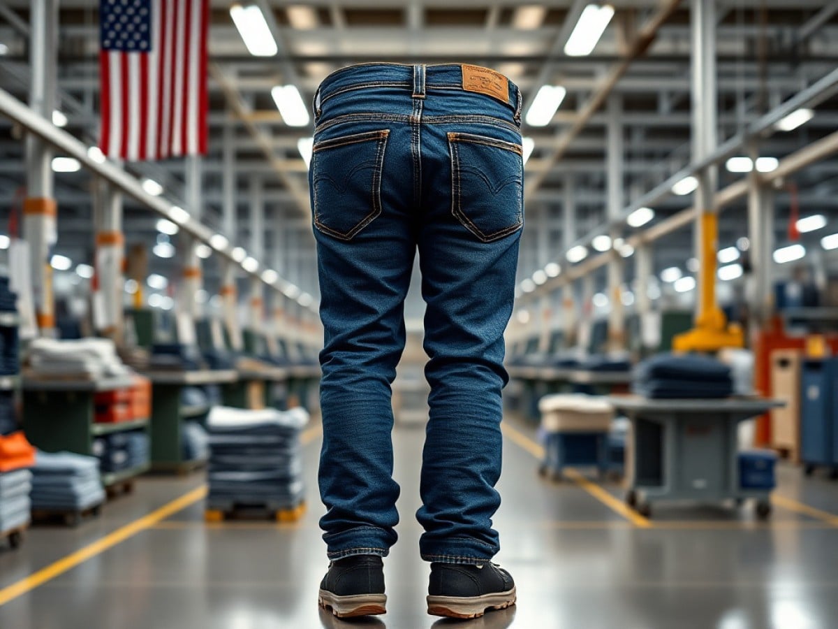 Can the US compete with Asian megafactories making American jeans?