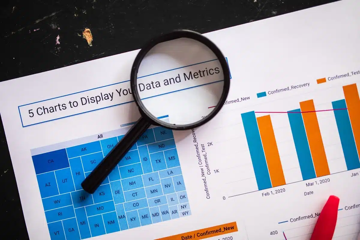 Charts and data visualizations showing employment statistics and work hour metrics